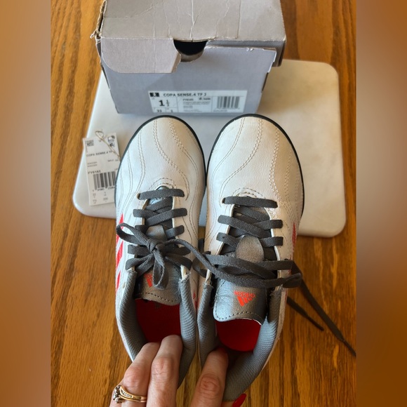 adidas Kids' Copa Sense .4 TFJ Soccer Cleats - Picture 6 of 8